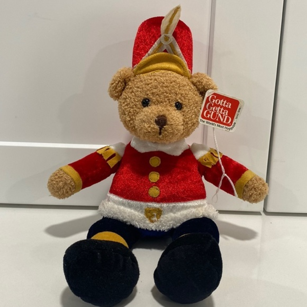 Gund Nutcracker Bear Plush 12"‎ NWT